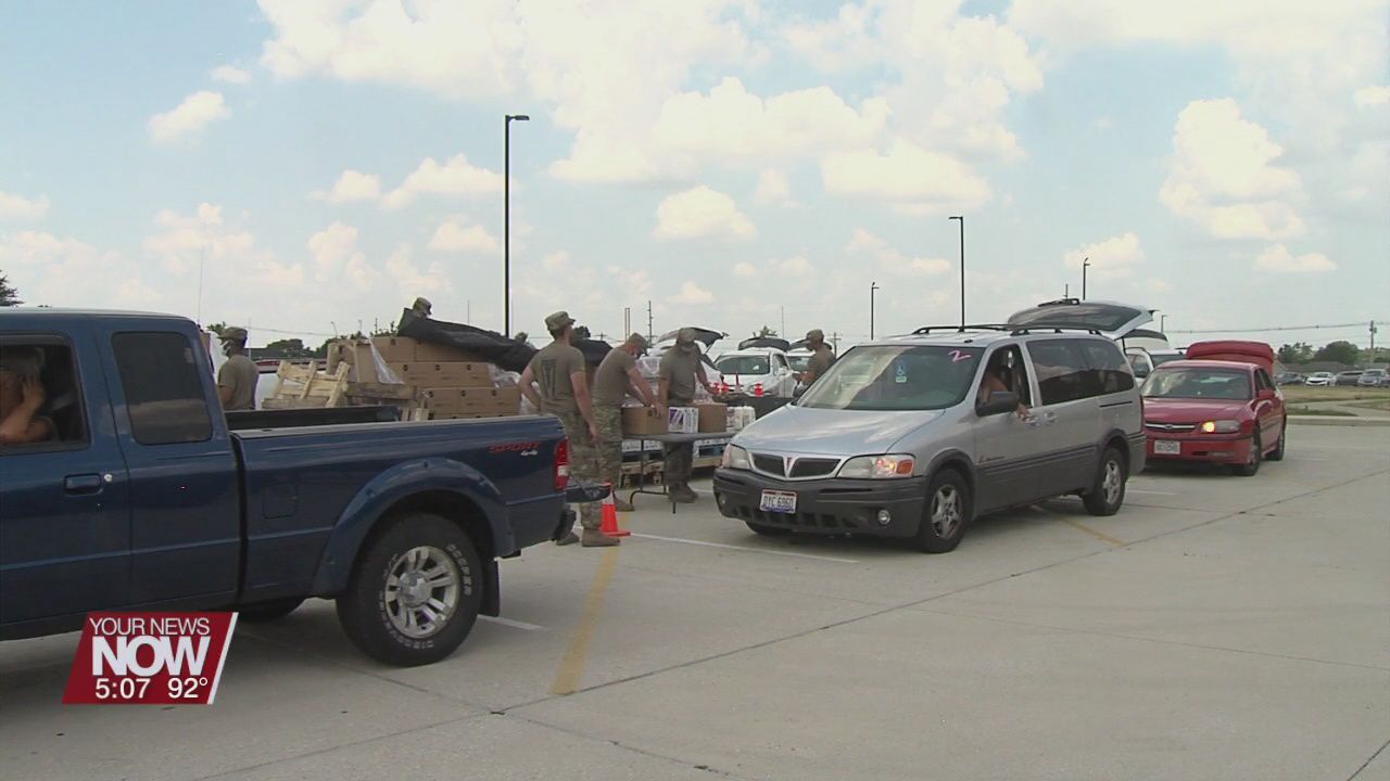 Food distribution held in Wapakoneta